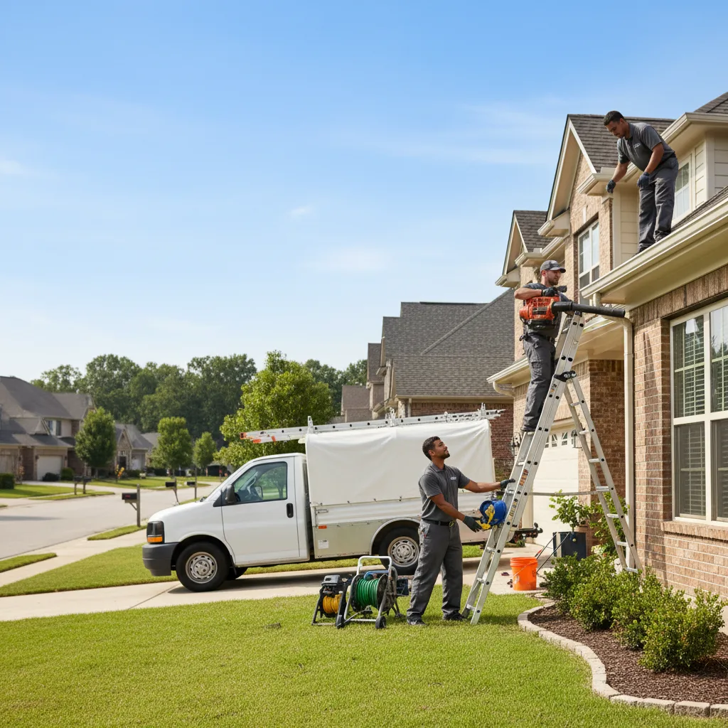 Home Gutter Service in Omega, GA near me